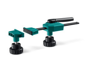Горизонтальный упор/струбцина KRAFTOOL KRAFTFLEX MFT-SP, в отверстия 20 мм (32802)