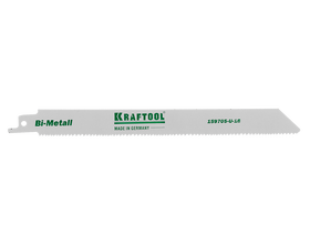 Полотно для сабельной пилы KRAFTOOL 159705-U-28 S1222VF, по дереву и металлу, Bi-Met, шаг 1.8-2.5 мм, 280 мм
