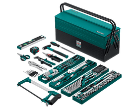 Универсальный набор инструмента KRAFTOOL GRAND-152, 152 предм., (1/2″+1/4″) (27978-H152)