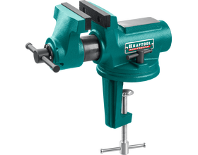 Универсальные мобильные тиски KRAFTOOL EXPERT, 100 мм, в кейсе (32710-100)