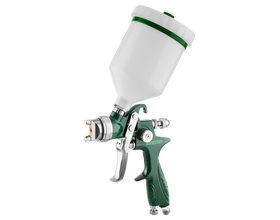 Пневматический краскопульт KRAFTOOL 06522-1.4 AirKraft, HVLP, 1.4 мм, с верхним бачком