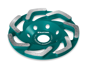 Сегментная алмазная чашка KRAFTOOL 33445-125 Boomerang d 125 мм, INDUSTRIAL