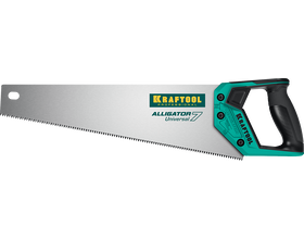 Ножовка универсальная KRAFTOOL 550 мм, 7 TPI, 3D зуб (15004-55)