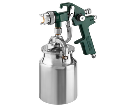 Пневматический краскопульт KRAFTOOL 06520-1.4 AirKraft, HVLP, 1.4мм, с нижним бачком