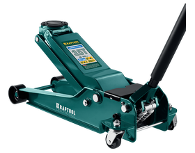 Домкрат подкатной универсальный KRAFTOOL 3.5 т, 95 - 552 мм, для СТО (43454-3.5)