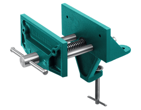 Столярные переносные тиски KRAFTOOL 155 мм, на струбцине (32720-155)