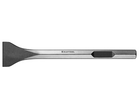 Лопаточное зубило KRAFTOOL 29341-75-400 ALLIGATOR, 75 x 400 мм, HEX 28