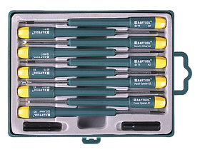 Набор отверток для точных работ KRAFTOOL X-Telecom, 12 предм. (25616-H12)