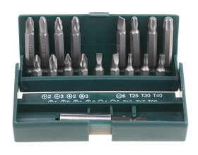 Набор двусторонних бит KRAFTOOL KraftMax, 9 шт (26060-H10)