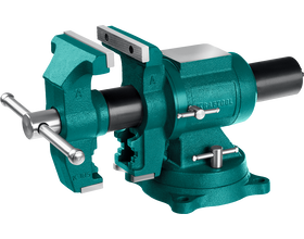 Чугунные слесарные тиски KRAFTOOL 3D Multi-Purpose, 125 мм (32706-125)