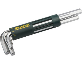 Набор имбусовых ключей KRAFTOOL 8 шт, длинных (27430-2)