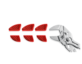 Сменные защитные накладки на губки KRAFTOOL Vise-Wrench, для клещей 250 мм, набор из 3-х пар (22067-S3)