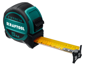 Рулетка KRAFTOOL 5 м х 32 мм, со сверх широким полотном (34127-5)