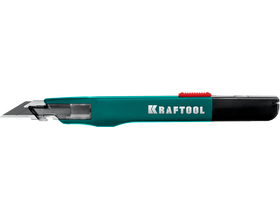 Нож для точного реза KRAFTOOL 9 мм, с автостопом (09192)