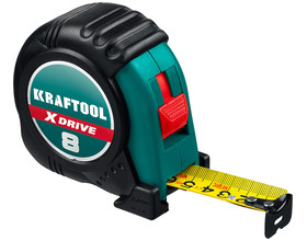 Рулетка KRAFTOOL 8 м х 25 мм (34122-08)