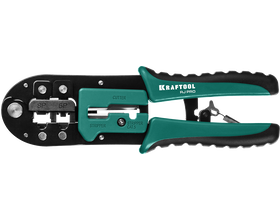 Кримпер универсальный KRAFTOOL (RJ45, RJ11,RJ12) (22698)