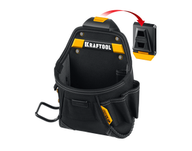Поясная сумка KRAFTOOL KP-6, с быстросъёмным креплением FastClip, 240 х 250 мм (38775) Поясная сумка KRAFTOOL KP-6, с быстросъёмным креплением FastClip, 240 х 250 мм (38775)
