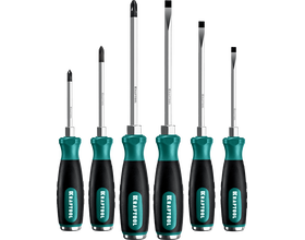 Набор ударных отверток KRAFTOOL Impact, 6 шт (25025)