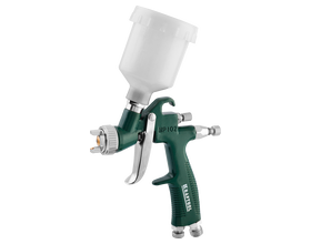 Пневматический краскопульт KRAFTOOL 06565-1.0 AIRKRAFT MINI, HVLP, 1 мм, с верхним бачком