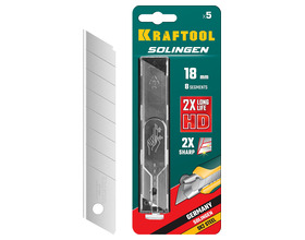 Лезвия сегментированные KRAFTOOL 18 мм, 5 шт (09605-18-S5)
