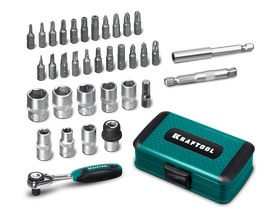 Универсальный набор инструмента KRAFTOOL X-Drive 35, 35 предм., 1/4″ (27974)