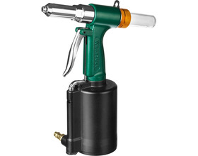 Заклепочник пневматический KRAFTOOL для заклёпок из алюминия, стали, нерж. стали, d=2,4 / 3,2 / 4,0 / 4,8 / 6,4 мм