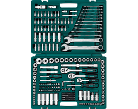 Универсальный набор инструмента KRAFTOOL X Drive, 216 предм., (1/2″+3/8″+1/4″) (27888-H216)