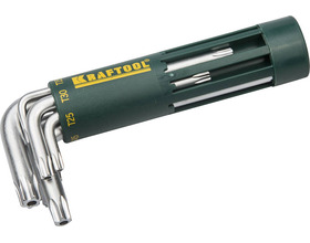 Набор имбусовых ключей KRAFTOOL 8 шт, коротких (27433-1)