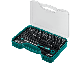 Набор: отвертка-битодержатель с насадками KRAFTOOL X-Drive-122, 122 шт (26816)