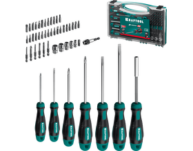 Набор отверток и насадок KRAFTOOL X-Drive 50, 50 предм. (25815)