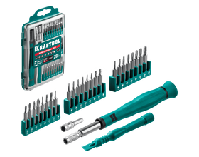 Отвертка для точных работ KRAFTOOL Precision-28, 28 предм. (25677)