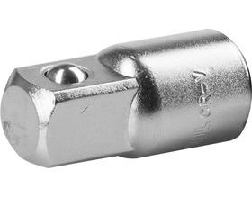 Адаптер KRAFTOOL 3/8″M x 1/4″F, увеличивающий, для торцовых головок (27840)