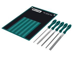 Набор напильников, двухкомпонентная рукоятка KRAFTOOL ALLIGATOR, 200 мм