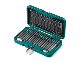Набор специальных бит KRAFTOOL THS-42, 42 шт (HEX, TX, SPLINE) хвостовик 10 мм под квадрат 1/2″ (26554)