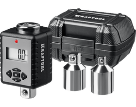 Адаптер динамометрический KRAFTOOL 1/2″, 40 - 200 Н·м, с переходниками (64044-200)