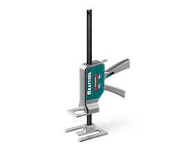 Подъемник универсальный KRAFTOOL 150 кг, 200 мм подъем, усиленный алюминиевый корпус, закаленная стальная рейка (33263)