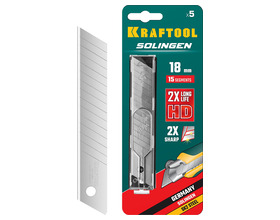 Лезвия сегментированные KRAFTOOL 18 мм, 5 шт (09606-18-S5)