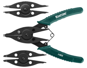 Съемник стопорных колец KRAFTOOL Universal 6-in-1, внешний/внутренний (22811)