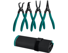 Съемник стопорных колец KRAFTOOL 180 мм, прямые губки, внешний (22812-3)