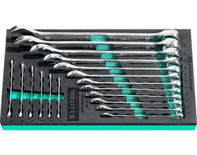 Набор комбинированных гаечных ключей KRAFTOOL 18 шт, 6 - 32 мм (27079-H18E)