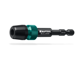 Адаптер с жесткой автоматической фиксацией для шуруповертов KRAFTOOL BULLDOG, 150 мм (26785-150)