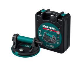 Присоска вакуумная с манометром KRAFTOOL 130 кг, 200 мм (33256-20)