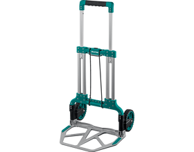 Хозяйственная тележка KRAFTOOL ATLANT, до 120кг, каркас и платформа из алюминия, платформа 48.5х35см, колеса d18см, вес 6.9кг, скла