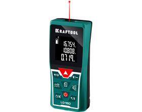 Дальномер лазерный KRAFTOOL 5 см - 150 м (34767)