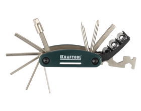 Набор KRAFTOOL 17-в-1, для обслуживания велосипеда (26182-H16)