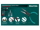 Прецизионные тонкогубцы KRAFTOOL Kraft Mini, 140 мм (220017-3-14)