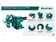 Чугунные слесарные тиски KRAFTOOL 3D Multi-Purpose, 125 мм (32706-125)