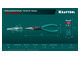 Прецизионные тонкогубцы KRAFTOOL Kraft Mini, 140 мм (220017-3-14)