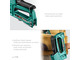 Степлер KRAFTOOL Universal-HD, 6-в-1: 53 (A/10/JT21) 23GA (6 - 14 мм)/140 (G/11/57) 20GA (8 - 14 мм)/13/53F/300/500, 