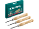 Набор ручных резцов по дереву KRAFTOOL Precision-3, 3 предм. (18369)